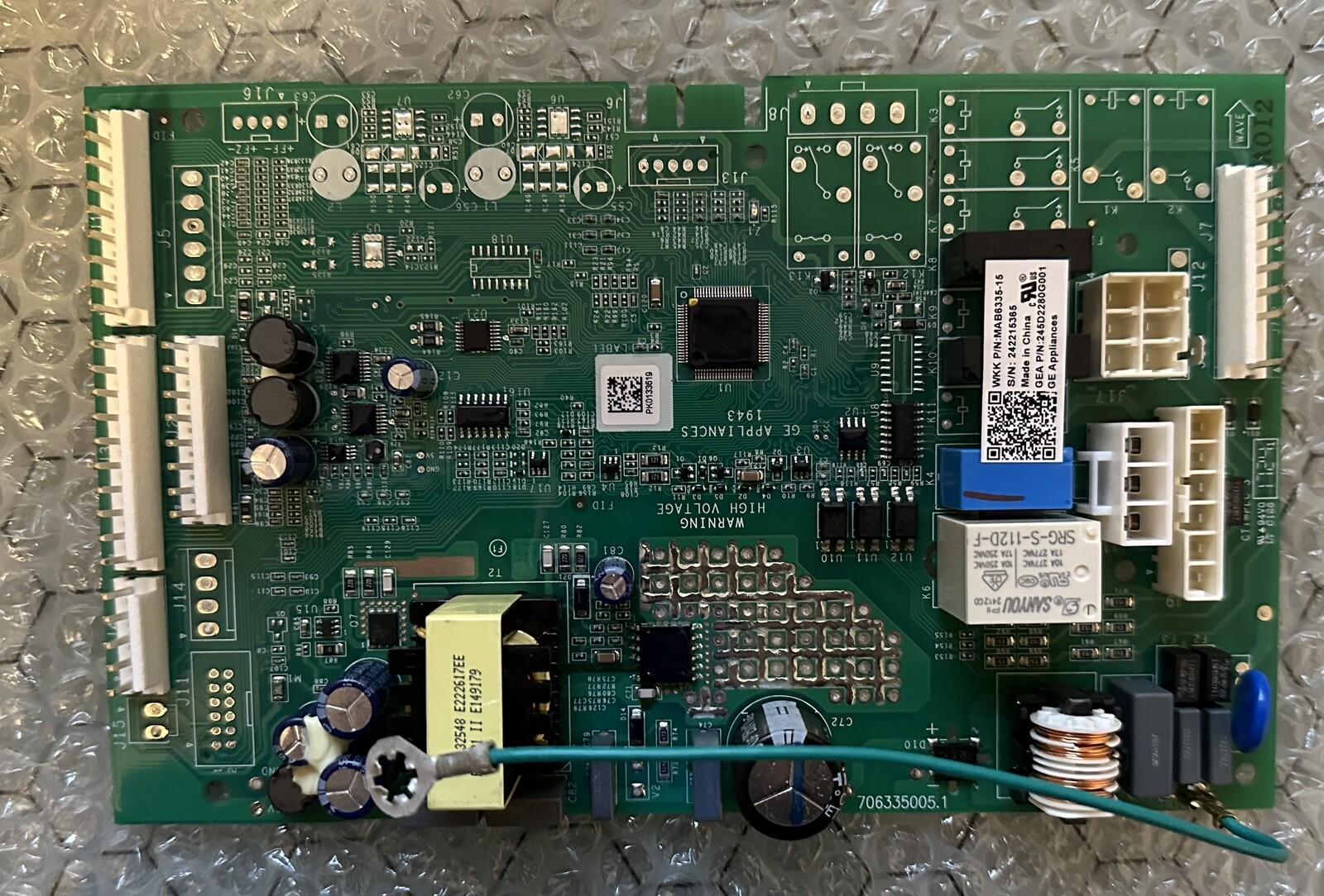 GE BOARD ASM MAIN CONTROL