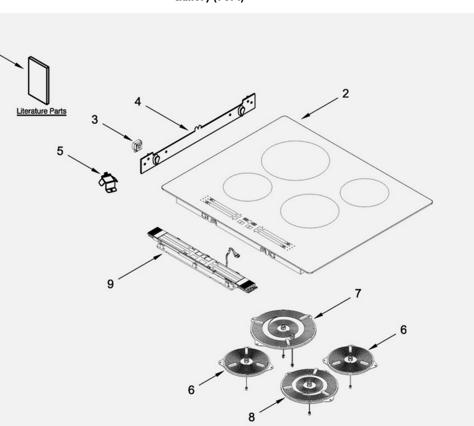 Whirlpool HOTPLATE