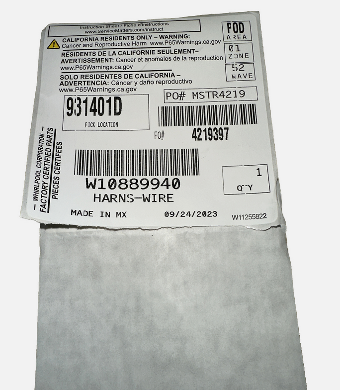 Whirlpool HARNS-WIRE