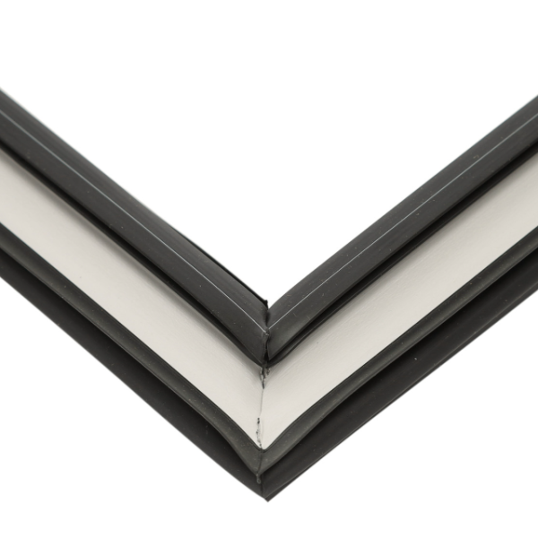 Frigidaire Refrigerator Freezer Door Gasket,Black