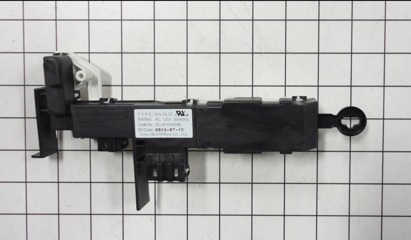 DC34-00024D Samsung Washer Door Lock Switch